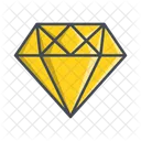 Diamant Juwel Stein Symbol