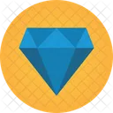 Diamant Kristall Edelstein Symbol