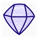 Diamant Schmuck Edelstein Icon