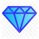 Diamant Edelstein Luxus Icon