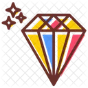 Diamant Reichtum Vermogen Symbol