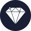 Diamant Brillant Edelstein Icon