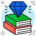 Diamantbuch Diamantnotizbuch Diamantfuhrer Icon