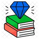 Diamantbuch Diamantnotizbuch Diamantfuhrer Icon