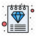 Diamant-Dokument  Symbol