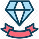 Diamant-Erfolg  Symbol