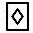 Diamant-Karte  Symbol