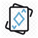 Karo Karte Poker Autos Wette Symbol