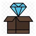 Diamantlieferung  Symbol