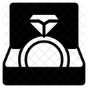 Diamant-Ring  Symbol