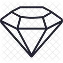 Diamantstein Geschaftsdiagramm Datenanalyse Symbol