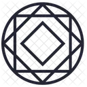 Diamantstein Geschaftsdiagramm Datenanalyse Symbol