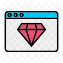 Diamante  Icono