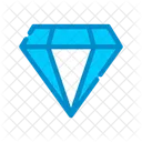 Diamante Precioso Pedra Ícone