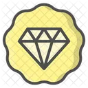 Diamante Precioso Premium Icon