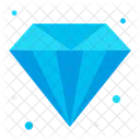 Diamante Marca Producto Premium Icono