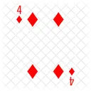 Tarjeta Poker Naipes Icono