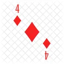 Tarjeta Poker Naipes Icono