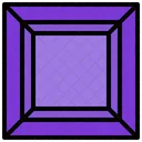 Diamante quadrado  Icon