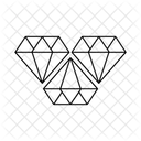 Karte Diamant Glucksspiel Symbol