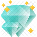Diamanten Karte Diamant Symbol