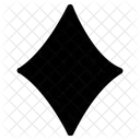 Diamanten Zeichen Karte Symbol