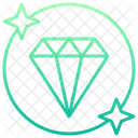 Diamanten Karte Juwel Symbol