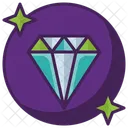 Diamantes Tarjeta Joya Icon