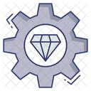 Diamantfassung  Symbol