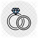 Diamant-Ring  Symbol