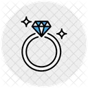 Diamant-Ring  Symbol