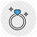 Diamant-Ring  Symbol