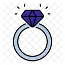 Diamant-Ring  Symbol