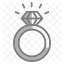 Diamant-Ring  Symbol