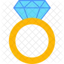 Diamant-Ring  Symbol