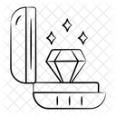 Diamantring Juwel Edelstein Symbol