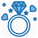 Diamant-Ring  Symbol