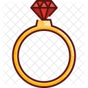 Diamant-Ring  Symbol