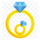 Diamant-Ring  Symbol