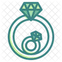 Diamant-Ring  Symbol