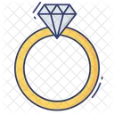 Diamant-Ring  Symbol