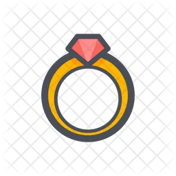 Diamant-Ring  Symbol