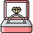 Diamant-Ring  Symbol