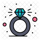 Diamant-Ring  Symbol