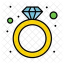 Diamant-Ring  Symbol