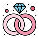 Diamant-Ring  Symbol