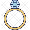 Diamant-Ring  Symbol