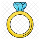 Diamant-Ring  Symbol