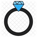 Diamant-Ring  Symbol