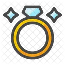 Diamant-Ring  Symbol